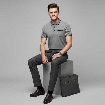 Men's Classic Fit Polo Shirt | Versatile Casual Wear